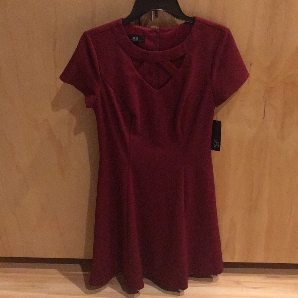 Maroon dress